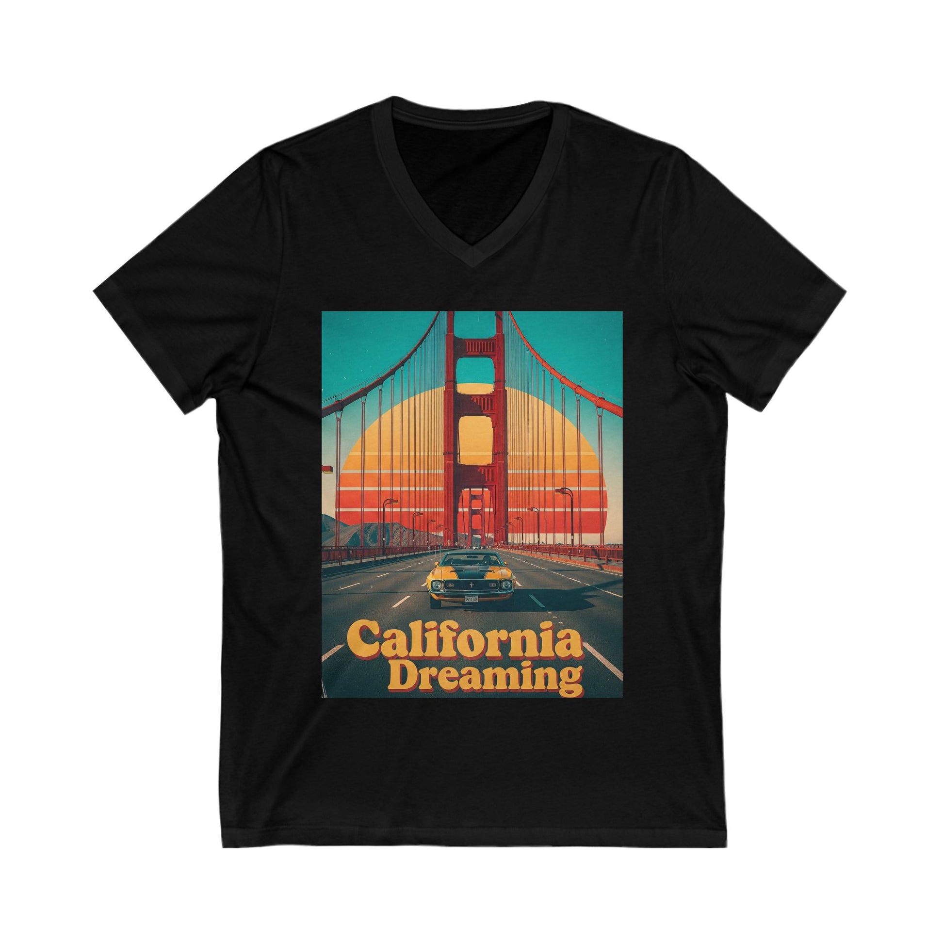 California Dreaming V-Neck Tee,