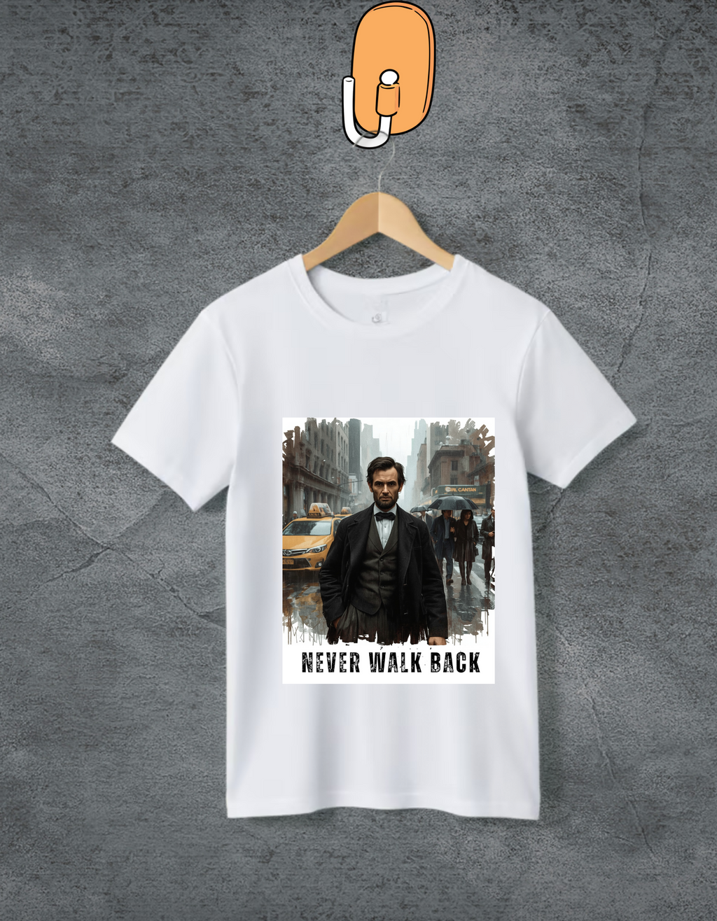 T-Shirt  'Never Walk Back'