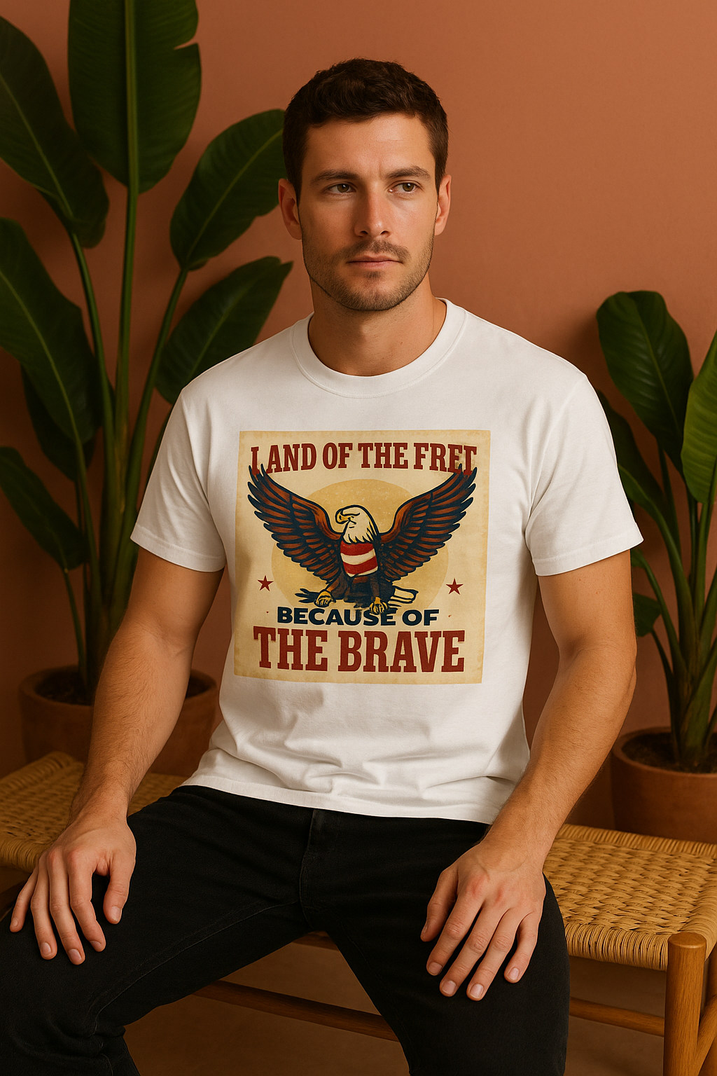 Patriotic Eagle T-Shirt
