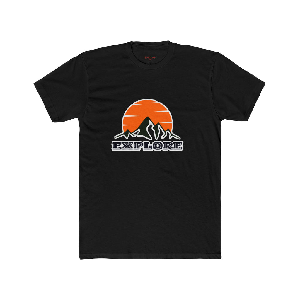 Explore Mountains Unisex Cotton Crew Tee